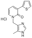 CAS#: 143075-33-6， 1-[(5-Methyl-1H-Imidazol-4-Yl)Methyl]-3-Thiophen-2-Ylpyridin-2-One Hydrochloride