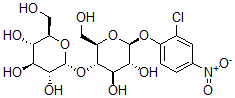 CAS#: 143206-27-3， (2R,3R,4S,5S,6R)-2-[(2R,3S,4R,5R,6S)-6-(2-Chloro-4-Nitrophenoxy)-4,5-Dihydroxy-2-(Hydroxymethyl)Oxan-3-Yl]Oxy-6-(Hydroxymethyl)Oxane-3,4,5-Triol