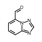 结构式 CAS# 143307-82-8, [1,2,4]三唑并[1,5-a]吡啶-5-甲醛
