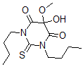 CAS#: 143413-72-3， 1,3-Dibutyl-5-Hydroxy-5-Methoxy-2-Sulfanylidene-1,3-Diazinane-4,6-Dione