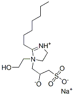 CAS#: 14351-00-9， 2-Heptyl-1-(2-Hydroxyethyl)-1-(2-Hydroxy-3-Sulphonatopropyl)-2-Imidazolinium, Monosodium Salt