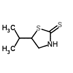 CAS#: 1437-93-0， 5-Isopropyl-1,3-Thiazolidine-2-Thione