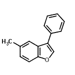 CAS#: 14385-52-5， 5-Methyl-3-Phenyl-1-Benzofuran