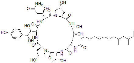 CAS#: 144074-96-4， Pneumocandin C(0)