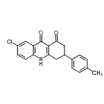 CAS#: 144155-05-5， 7-Chloro-9-Hydroxy-3-(4-Methylphenyl)-3,4-Dihydro-1(2H)-Acridinone