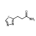 CAS#: 14501-21-4， 3-(1,3,4-Thiadiazol-2-Yl)Propanamide