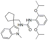 CAS#: 145131-53-9， 3-[2,6-Di(Propan-2-Yloxy)Phenyl]-1-[[1-(1-Methylindol-3-Yl)Cyclopentyl]Methyl]Urea