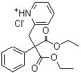 CAS#: 1454-12-2, 2-(beta,beta-Diethoxycarbonylphenethyl)Pyridinium Chloride