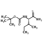 CAS#: 145491-31-2， 2-Methyl-2-Propanyl [(2S)-1-Amino-3-Methyl-1-Thioxo-2-Pentanyl]Carbamate