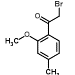 CAS#: 145964-98-3， 2-Bromo-1-(2-Methoxy-4-Methylphenyl)Ethanone