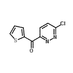 CAS#: 146233-34-3， (6-Chloro-3-Pyridazinyl)(2-Thienyl)Methanone