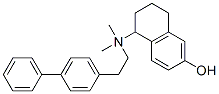 CAS#: 146667-75-6， 5-[[Methyl-[2-(4-Phenylphenyl)Ethyl]Amino]Methyl]-5,6,7,8-Tetrahydronaphthalen-2-Ol