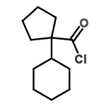CAS 登录号：146692-32-2， 1-环己基环戊烷e羰基氯化物