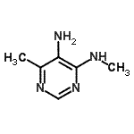 CAS 登录号：14675-45-7， N<sup>4</sup>,6-二甲基-4,5-嘧啶二胺