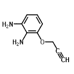 CAS#: 146843-06-3， 3-(2-Propyn-1-Yloxy)-1,2-Benzenediamine