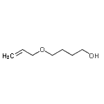 结构式 CAS# 1471-15-4, 4-(烯丙氧基)-1-丁醇