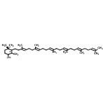 CAS#: 147202-90-2， 7,7',8,8',11,11',12,12',15,15'-Decahydro-beta,psi-caroten-4-ol