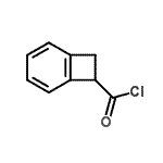 CAS 登录号：1473-47-8， 双环[4.2.0]辛-1(6),2,4-三烯-8-甲酰氯