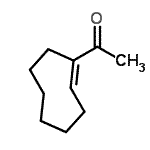 CAS 登录号：147384-72-3， 1-[(1Z)-1-环辛烯-1-基]乙酮