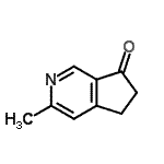 CAS#: 147646-27-3， 3-Methyl-5,6-Dihydro-7H-Cyclopenta[c]Pyridin-7-One