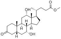CAS#: 14772-99-7， Methyl 7alpha,12alpha-Dihydroxy-3-Oxo-5beta-Cholan-24-Oate