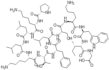 CAS#: 147958-06-3， 13-Lys-seminalplasmin