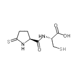 CAS 登录号：148076-52-2， 5-硫代-L-脯氨酰-L-半胱氨酸