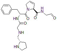 CAS#: 148138-57-2， (2S)-N-(2-Oxoethyl)-1-[(2R)-3-Phenyl-2-[[2-[[(2S)-Pyrrolidin-2-Yl]Methylamino]Acetyl]Amino]Propanoyl]-2,5-Dihydropyrrole-2-Carboxamide