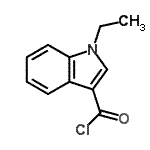 CAS 登录号：148317-27-5， 1-乙基-1H-吲哚-3-甲酰氯
