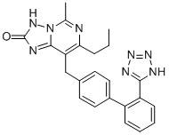 CAS#: 148504-51-2， 5-Methyl-7-Propyl-8-[[4-[2-(2H-Tetrazol-5-Yl)Phenyl]Phenyl]Methyl]-3H-[1,2,4]Triazolo[5,1-f]Pyrimidin-2-One