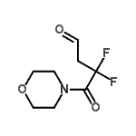 CAS 登录号：149229-29-8， 3,3-二氟-4-(4-吗啉基)-4-氧代丁烷醛
