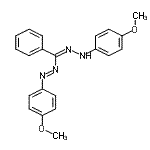CAS#: 14936-32-4， (E)-1-(4-Methoxyphenyl)-2-[(Z)-[(4-Methoxyphenyl)Hydrazono](Phenyl)Methyl]Diazene