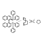 CAS#: 149368-07-0， ([R]-[+]-2,2-mu-Bis[diphenylphosphino]-1,1-mu-binaphthyl) (1,5-cyclooctadiene) rhodium(I) perchlorate