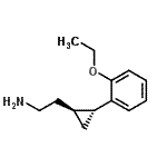 CAS 登录号：149489-30-5， 2-[(1S,2R)-2-(2-乙氧基苯基)环丙基]乙胺