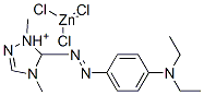 CAS#: 14970-39-9， 5-[[4-(Diethylamino)Phenyl]Azo]-1,4-Dimethyl-1H-1,2,4-Triazolium Trichlorozincate