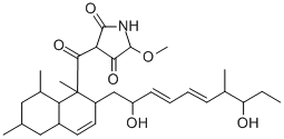CAS#: 149779-39-5， 4-[2-[(3E,5E)-2,8-Dihydroxy-7-Methyldeca-3,5-Dienyl]-1,6,8-Trimethyl4a,5,6,7,8,8a-Hexahydro-2H-Naphthalene-1-Carbonyl]-5-Hydroxy-2-Methoxy-1,2-Dihydropyrrol-3-One