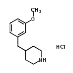 CAS 登录号：149986-58-3， 4-(3-甲氧基苄基)哌啶盐酸盐(1:1)