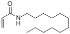 结构式 CAS# 1506-53-2, N-十二烷基-2-丙烯酰胺