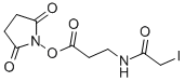 CAS#: 150807-29-7， N-[3-[(2,5-Dioxo-1-Pyrrolidinyl)Oxy]-3-Oxopropyl]-2-Iodo-Acetamide