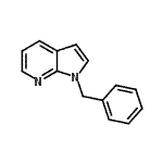 结构式 CAS# 152955-68-5, 1-苄基吡咯并[2,3-b]吡啶