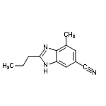 CAS#: 153036-72-7， 4-Methyl-2-Propyl-1H-Benzimidazole-6-Carbonitrile