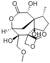 CAS#: 153445-92-2， (1R-(1alpha,4beta,5beta,6beta,6abeta,9alpha,9abeta))-Hexahydro-1,5,6a-Trihydroxy-5-(Methoxymethyl)-9-Methylspiro(6H-4,9a-Methanocyclopent(d)Oxocin-6,3'-Oxetane)-2,2'(1H)-Dione