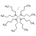 结构式 CAS# 15405-86-4, 锂铝二丁酰胺