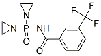 CAS 登录号：1546-15-2， N-[二(1-氮丙啶基)亚膦酰]-3-(三氟甲基)苯甲酰胺