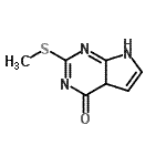 CAS#: 154757-99-0， 2-(Methylsulfanyl)-1,4A-Dihydro-4H-Pyrrolo[2,3-d]Pyrimidin-4-One