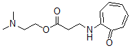 CAS 登录号：15499-09-9， N-(7-氧代-1,3,5-环庚三烯-1-基)-beta-丙氨酸 2-(二甲基氨基)乙酯