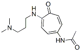 CAS 登录号：15499-15-7， N-[4-[[3-(二甲基氨基)丙基]氨基]-5-氧代-1,3,6-环庚三烯-1-基]乙酰胺