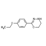 CAS 登录号：155309-71-0， 2-(4-乙氧基苯基)-5,6-二氢-4H-1,3,4-恶二嗪