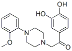 CAS 登录号：15532-98-6， 1-(3,4-二羟基苯基)-2-[4-(2-甲氧基苯基)哌嗪-1-基]乙烷-1-酮