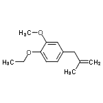 CAS#: 155583-53-2， 1-Ethoxy-2-Methoxy-4-(2-Methyl-2-Propen-1-Yl)Benzene